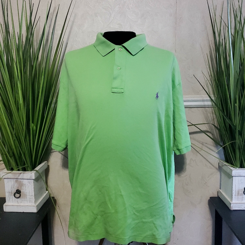 Green Polo Men's Classic Short Sleeve Shirt